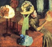 Edgar Degas La Boutique de Mode Sweden oil painting artist